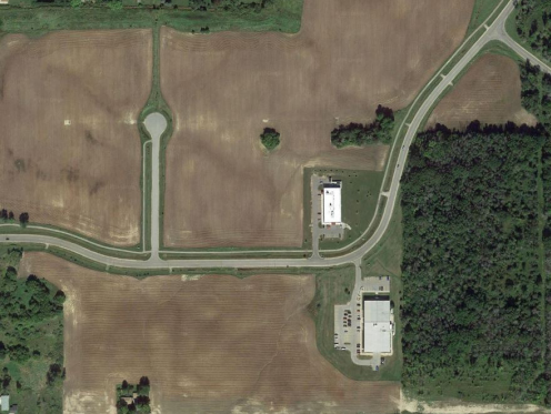 aerial view